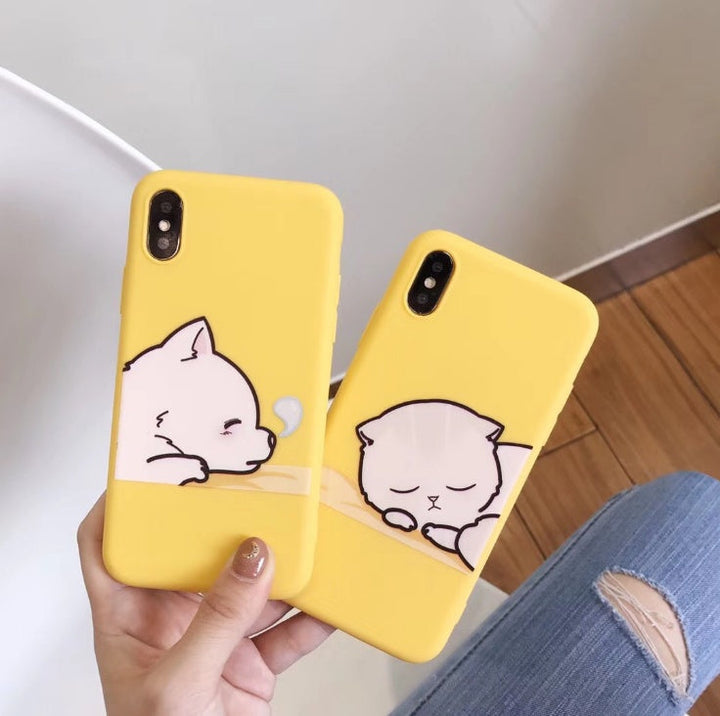 Discover the Fun and Functional Cartoon Giraffe TPU Silicone iPhone Case!