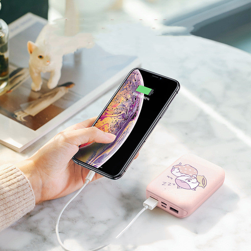 Stay Charged Anywhere with the 10000mAh Green Portable Dual USB Power Bank
