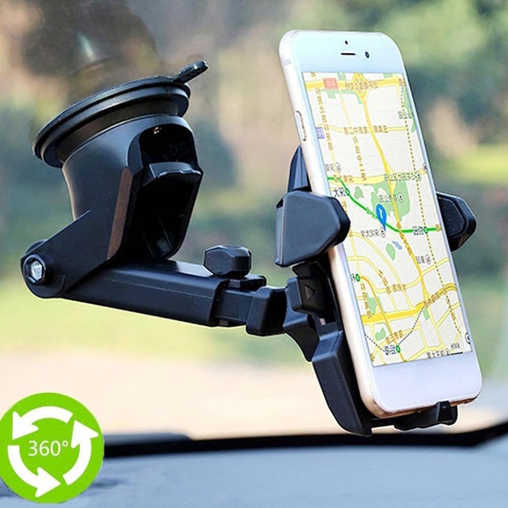 Enhance Your Driving Experience with the Universal Windshield Suction Car Phone Holder Stand