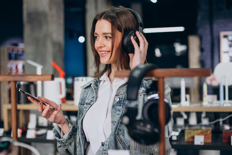 Upgrade With EARBUDS & HEADPHONES